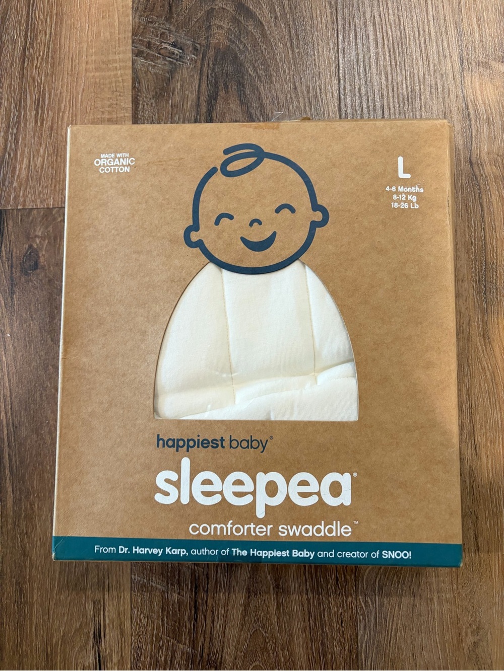 Sleepea Comforter Swaddle - Cream (L)